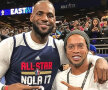Dinho la All-Star Game » Ronaldinho nu a ratat cel mai spectaculos meci din NBA
