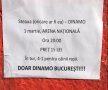 GALERIE FOTO Cum râde Dinamo de Steaua înaintea meciului direct » Mesajul afișat la casele de bilete
