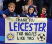 Thank you, Leicester! Englezii merg în sferturile Ligii Campionilor după o seară de neuitat pentru fani (foto: Guliver/GettyImages)