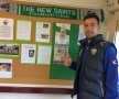 Acum o lună, Leca a ajuns în Ţara Galilor, la The New Saints, club care tocmai a cucerit matematic titlul: "Sunt singurul stranier din echipă"