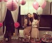 FOTO Viața în roz: «Baby shower» pentru iubita lui Steliano Filip » Cum s-a pozat frumoasa brunetă, însărcinată în 7 luni