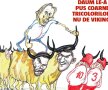 PERSPECTIVA LUI MIERLĂ. Caricaturistul Gazetei, Emil Mierlă, face haz de necazul naționalei. 