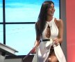 VIDEO&FOTO Ups: chiar a arătat prea mult! O prezentatoare și-a ridicat rochia în direct