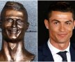 YOU HAD ONE JOB. Găsiți 3 asemănări între cele două imagini. Statuia care ar trebui să-l reprezinte pe Cristiano Ronaldo a fost expusă pe aeroportul din Madeira, care de ieri îi poartă numele portughezului.