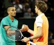 Viitorul tenisului. Australianul Nick Kyrgios și neamțul Alexander "Sascha" Zverev s-au înfruntat iarăși, în sferturile de finală de la Miami, scor 6-4, 6-7 (9), 6-3, foto: reuters