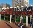 FOTO Banner special pentru suporterul dinamovist ucis 