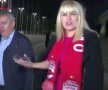 FOTO Fan de lux la meciul Dinamo - CFR » Elena Udrea și-a susținut echipa favorită