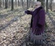 Maria Sicorschi a revenit,
după mai bine de 50 de ani,
în locul unde s-a petrecut
tragedia FOTO Cristi Preda