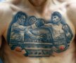 Luptătorul britanic Robbie Barrett și-a făcut unul dintre cele mai ... definite tatuaje din circuitul de box, foto: reuters