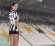 GALERIE FOTO Talismanul lui Juventus pentru returul cu Barcelona » Prezentatoarea de la postul oficial al Serie A arată fantastic la 32 de ani 