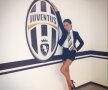 GALERIE FOTO Talismanul lui Juventus pentru returul cu Barcelona » Prezentatoarea de la postul oficial al Serie A arată fantastic la 32 de ani 
