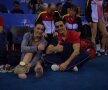 Zâmbete de campioni. Cătălina Ponor și Marian Drăgulescu mulțumiți de felul în care au evoluat în fața propriilor suporteri 