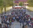 Apropierea startului a aglomerat aleile spre Arena Națională