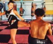 GALERIE FOTO Nu glumi cu Mia! S-a pregătit într-un cantonament de Muay Thai cu profesioniști!