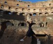 SUPERMASHA! Maria Sharapova într-o ipostază inedită la Colosseum înainte de turneul de la Roma (foto: Guliver/GettyImages)