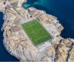 VIDEO + FOTO Cel mai frumos stadion din lume » Imagini spectaculoase cu o arenă dintr-un sat de pescari