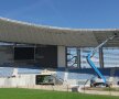FOTO 80% gata! Construcția arenei din Tg. Jiu a intrat pe ultima sută de metri: va fi dată în folosință în toamnă