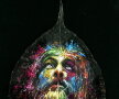 VIDEO & FOTO Un artist indian pictează minunății pe frunze