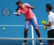 Serena Williams și Patrick Mouratoglou în timpul unui antrenament la Australian Open 2015 // FOTO Guliver/GettyImages