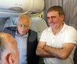 FOTO EXCLUSIV Imagini din avionul Generației de Aur spre finala Ligii