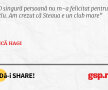 O singură persoană nu m-a felicitat pentru titlu. Am crezut că Steaua e un club mare