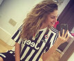 FOTO Singură și fără noroc! Fiica lui Allegri a urmărit din tribune eșecul lui Juventus din finala Ligii