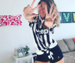 FOTO Singură și fără noroc! Fiica lui Allegri a urmărit din tribune eșecul lui Juventus din finala Ligii