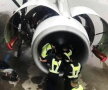 O bătrână a aruncat monede spre motorul avionului, din superstiţie, riscând să-l prăbuşească