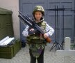 Imagine cu "soldatul" Vlad, postată în 2013 în albumul lui de pe facebook