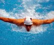 Michael Phelps, în bazin pentru proba de 200m fluture, la Jocurile Olimpice de la Sydney 2000. Cel mai titrat atlet olimpic din istorie, foto: Guliver/gettyimages