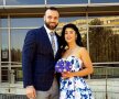 FOTO Marius Mocanu, pivotul celor de la Dinamo, și-a unit destinul cu iubita sa Andreea