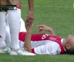 FOTO » Nouri s-a prăbușit pe gazon și a fost dus cu elicopterul la spital! Jucătorul e în comă indusă!