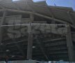 EXCLUSIV VIDEO + FOTO Noi imagini de la unul dintre stadioanele care se construiesc în România! Se pun la punct ultimele detalii la exterior 