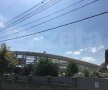 EXCLUSIV VIDEO + FOTO Noi imagini de la unul dintre stadioanele care se construiesc în România! Se pun la punct ultimele detalii la exterior 