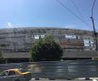EXCLUSIV VIDEO + FOTO Noi imagini de la unul dintre stadioanele care se construiesc în România! Se pun la punct ultimele detalii la exterior 
