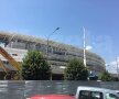 EXCLUSIV VIDEO + FOTO Noi imagini de la unul dintre stadioanele care se construiesc în România! Se pun la punct ultimele detalii la exterior 