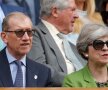 Premierul Marii Britanii, Theresa May, împreună cu soțul, sursa foto: reuters