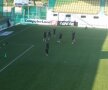 VIDEO + FOTO Imagini de la antrenamentul de azi al Concordiei Chiajna! Alexa a venit să-și ia rămas bun de la jucători 