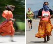 Femei din tribul Tarahumara s-au întrecut cu alergători profesioniști în timpul unui ultramaraton din Mexic, foto: reuters