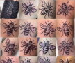 FOTO Câți bani s-au adunat prin tatuajele cu albine pentru victimele atentatului din Manchester