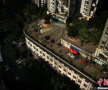 VIDEO Un bloc cu cinci etaje din China are o stradă pe acoperiş