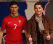Cristiano Ronaldo și replica sa // FOTO via calciatoribrutti.com