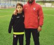 Un junior român face pregătire individuală cu antrenorul personal al lui Puyol! "Vreau să ajung ca idolul meu, Cosmin Contra"
