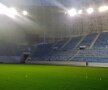 LIGHTS ON. Nocturna de pe noul "Ion Oblemenco" a luminat în premieră luni seară. Arena ar urma să fie inaugurată la finele lui octombrie. foto: facebook