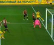 VIDEO+FOTO Japcă la debut! Turcia lui Mircea Lucescu a luat două goluri de la Ucraina din greșeli de arbitraj