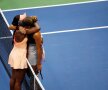 Îmbrățișarea de la final dintre Sloane Stephens și Madison Keys // Foto: Reuters