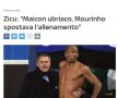 Un fotbalist român face senzație în presa internațională cu o declarație-șoc: "Mourinho a mutat antrenamentul seara pentru că Maicon venea mereu beat lunea dimineața"