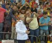 Șumudică i-a cucerit pe fanaticii
suporteri turci. Foto: Raed Krishan (Kayseri)