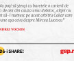 Nu poţi să ştergi cu buretele o carieră de 40 de ani din cauza unui dobitoc, altfel nu pot să-l numesc pe acest arbitru Cakar care spune aşa ceva despre Mircea Lucescu