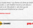 La nunta mea l-aș chema să cânte pe Andrea Bocelli. L-am întâlnit recent și am făcut o poză cu el. Nicodată n-am fost aşa de emoţionată întâlnind pe cineva